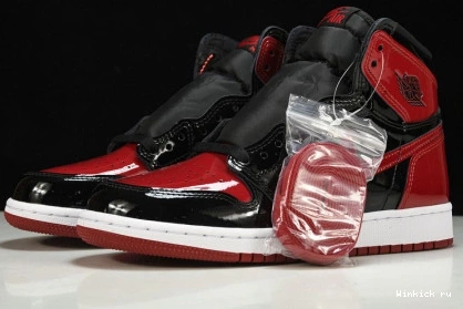 HIGH PATENT” 1 “BRED AIR JORDAN OG 0712